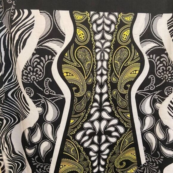 GoodTime USA‎ Women's Jewel Neck Bodycon Geometric Midi Dress - Picture 5 of 6